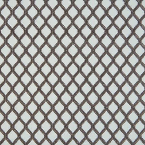 Beaumont Textiles Marrakech Fabrics Mosaic Fabric - Ash - MOSAICASH