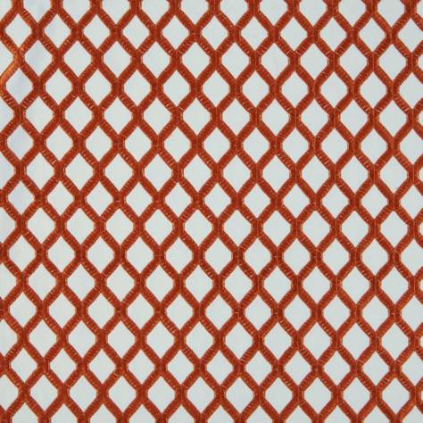 Beaumont Textiles Marrakech Fabrics Mosaic Fabric - Burnt Orange - MOSAICBURNT-ORANGE