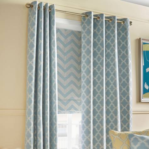 Beaumont Textiles Euphoria Fabrics Frenzy Fabric - Stone Blue - FRENZYSTONEBLUE