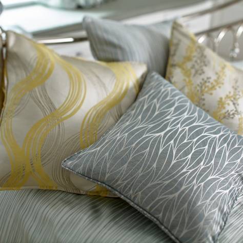 Beaumont Textiles Vogue Fabrics Twiggie Fabric - Lemon - TWIGGIELEMON - Image 2