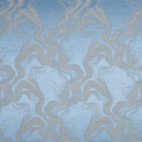 Beaumont Textiles Opera Fabrics Cecilia Fabric - Coastal Blue - CECILIACOASTALBLUE