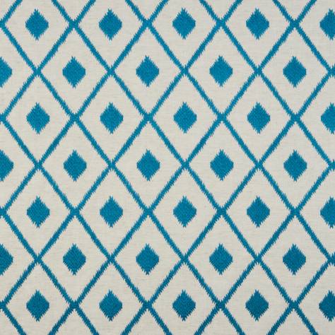 Beaumont Textiles Carnival Fabrics Thrill Fabric - Teal - THRILLTEAL