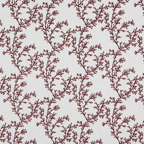 Beaumont Textiles Hideaway Fabrics Nestle Fabric - Garnet - NESTLEGARNET - Image 1