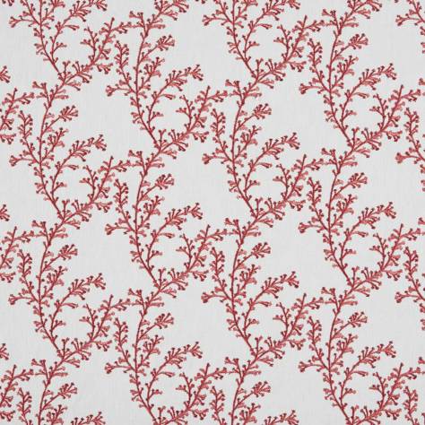 Beaumont Textiles Hideaway Fabrics Nestle Fabric - Scarlet - NESTLESCARLET
