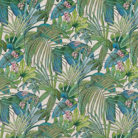 Beaumont Textiles Urban Jungle Fabrics Hutan Palm Fabric - Tropical - hutan-palm-tropical - Image 1