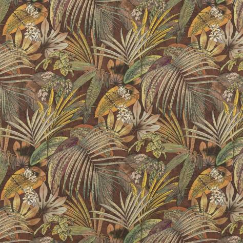 Beaumont Textiles Urban Jungle Fabrics Pandang Palm Fabric - Copper - pandang-palm-copper - Image 1