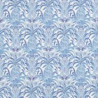 Bromelaid Fabric - Classic Blue