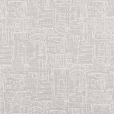 Beaumont Textiles Sunset Fabrics Deco Fabric - Dove Grey - Deco-Dove-Grey - Image 1