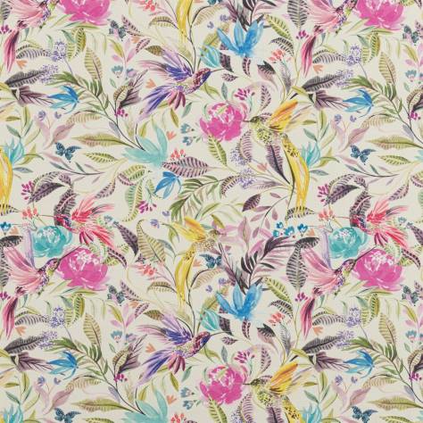 Beaumont Textiles Sunset Fabrics Hummingbird Fabric - Pistachio - Hummingbird-Pistachio