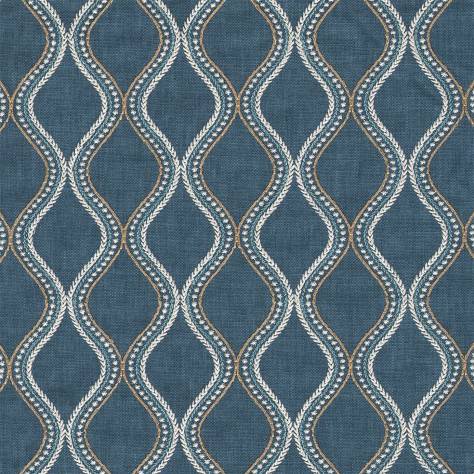 Beaumont Textiles Tropical Fabrics Aruba Fabric - Blue - ARUBA-BLUE