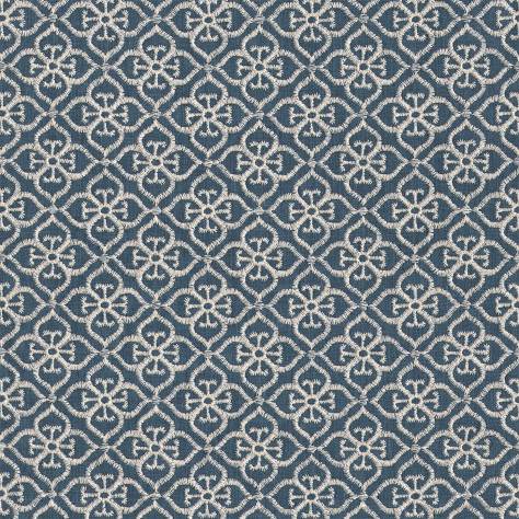 Beaumont Textiles Tropical Fabrics Calypso Fabric - Blue - CALYPSO-BLUE - Image 1