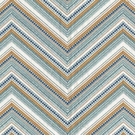 Beaumont Textiles Tropical Fabrics Varadero Fabric - Wedgewood - VARADERO-WEDGEWOOD - Image 1