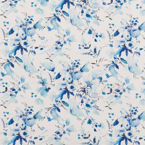Beaumont Textiles Tru Blu Fabrics Monet Fabric - Azure - Monet-Azure