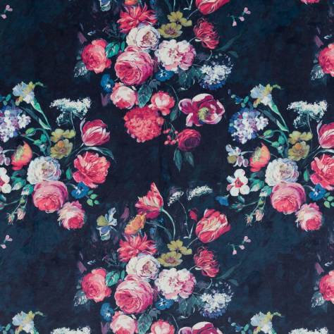 Beaumont Textiles Heritage Fabrics Danbury Fabric - Sapphire - Danbury-Sapphire - Image 1