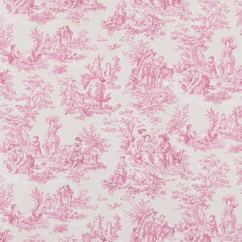 Beaumont Textiles Heritage Fabrics Whistledown Fabric - Rose - Whistledown-Rose - Image 1
