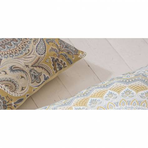 Beaumont Textiles Persia Fabrics Quetta Fabric - Marine Blue - QUETTA-Marine-Blue