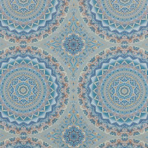 Beaumont Textiles Persia Fabrics Quetta Fabric - Marine Blue - QUETTA-Marine-Blue - Image 1