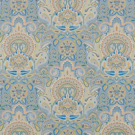 Beaumont Textiles Persia Fabrics Shiraz Fabric - Marine Blue - SHIRAZ-Marine-Blue - Image 1