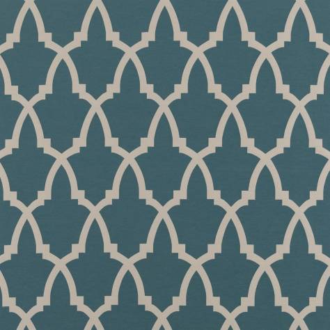 Beaumont Textiles Persia Fabrics Sibi Fabric - Teal - SIBI-Teal - Image 1