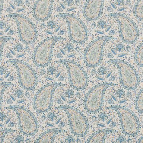 Beaumont Textiles Persia Fabrics Tigris Fabric - Marine Blue - TIGRIS-Marine-Blue