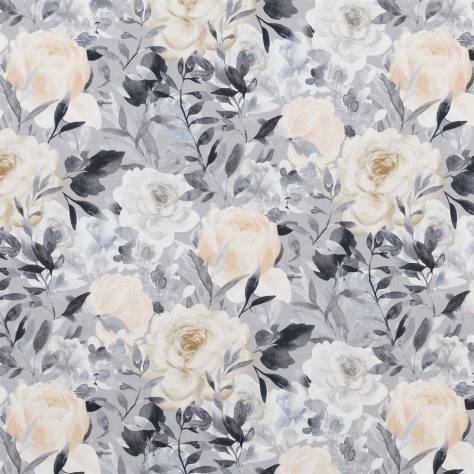 Beaumont Textiles Cottage Garden Fabrics Belvoir Fabric - Winter - BELVOIRWINTER