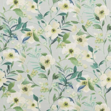 Beaumont Textiles Cottage Garden Fabrics Kew Fabric - Periwinkle - KEWPERIWINKLE - Image 1