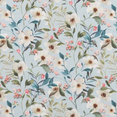 Beaumont Textiles Cottage Garden Fabrics Kew Fabric - Summer - KEWSUMMER