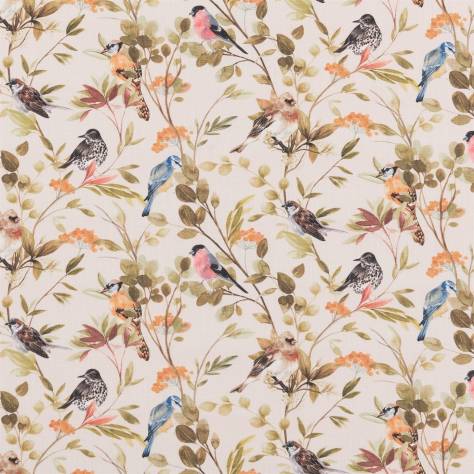 Beaumont Textiles Cottage Garden Fabrics Songbirds Fabric - Spring - SONGBIRDSSPRING - Image 1
