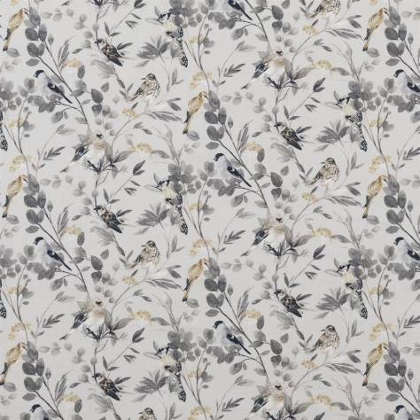 Beaumont Textiles Cottage Garden Fabrics Songbirds Fabric - Winter - SONGBIRDSWINTER - Image 1