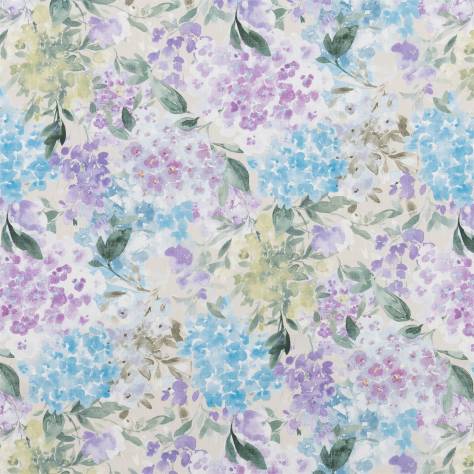 Beaumont Textiles Cottage Garden Fabrics Waterperry Fabric - Periwinkle - WATERPERRYPERIWINKLE - Image 1