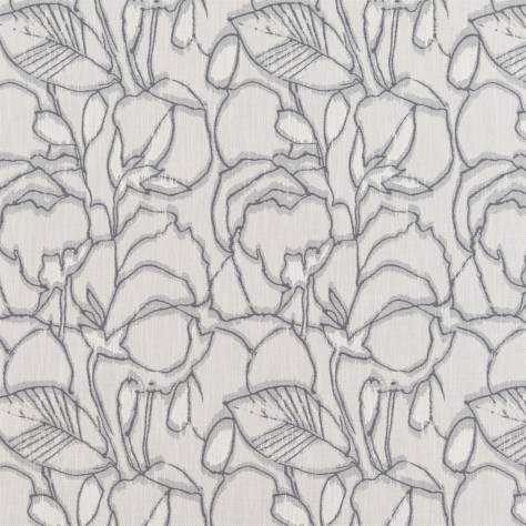 Beaumont Textiles Nordic Fabrics Botanisk Fabric - Charcoal - BOTANISK-CHARCOAL