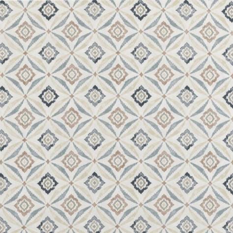 Beaumont Textiles Papyrus Fabrics Horus Fabric - Slate - HORUS-SLATE