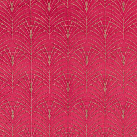 Beaumont Textiles Papyrus Fabrics Luxor Fabric - Pomegranate - LUXOR-POMEGRANATE