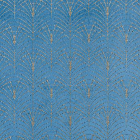 Beaumont Textiles Papyrus Fabrics Luxor Fabric - Sapphire - LUXOR-SAPPHIRE - Image 1