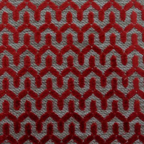 Casamance  Rivoli Fabrics Jim Fabric - Bordeaux - 37470167 - Image 1