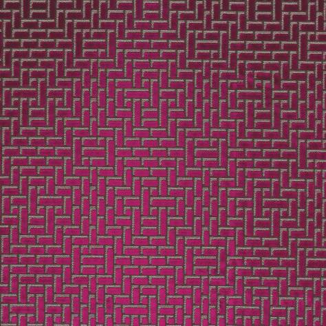 Casamance  Impulsion Fabrics Effusion Fabric - Magenta - 37960149