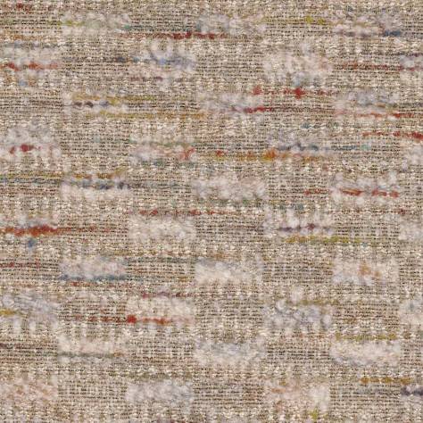Casamance  Flores Fabrics Chamarel Fabric - Praline Multico - 43820204