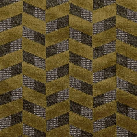 Casamance  Cybele Fabrics Sarabande Fabric - Mordore / Brun Tabac - 44530123