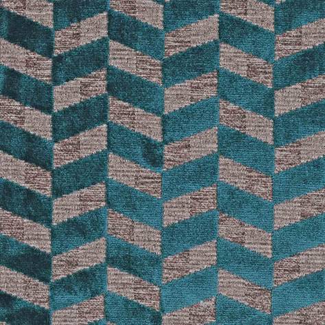 Casamance  Cybele Fabrics Sarabande Fabric - Caraibe / Praline - 44530658