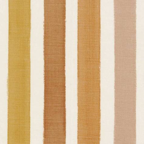 Casamance  Touquet Paris Plage Fabrics The Cabins Fabric - Yellow Gold / N - 44120237