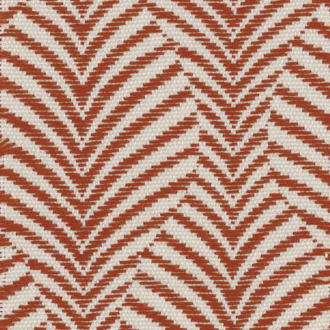 Casamance  Maupiti Fabrics Caori Fabric - Blood Orange - 44690634 - Image 1