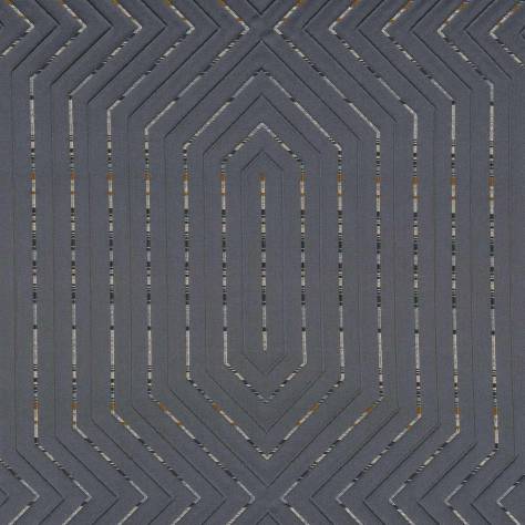 Casamance  Iena Fabrics Pyramid Fabric - Anthracite - 43690115 - Image 1