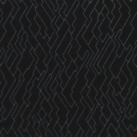 Casamance  Iena Fabrics Apex Fabric - Black Moon - 43700526