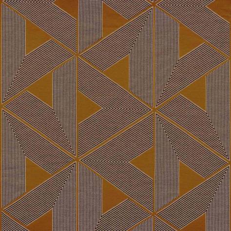 Casamance  Parisian Night Fabrics Raspail Fabric - Amber - 43910502