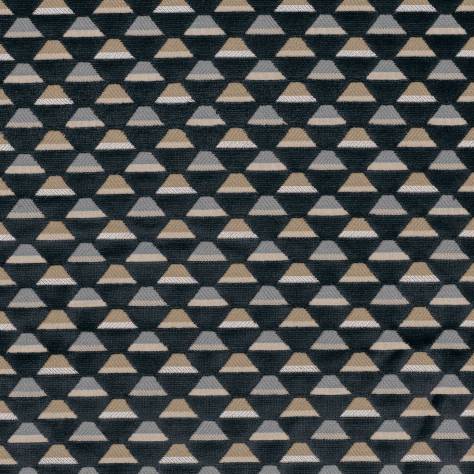 Casamance  Anthologie Fabrics Uroko Fabric - Carbone - 48220270