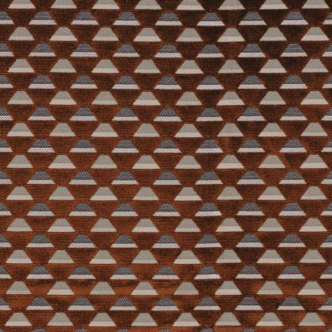 Casamance  Anthologie Fabrics Uroko Fabric - Roux - 48220318 - Image 1