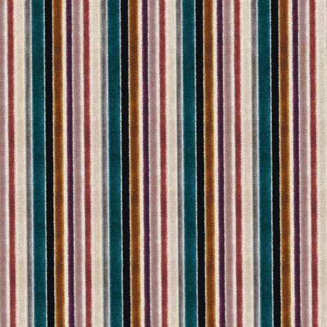 Casamance  Paddington Fabrics Georges Fabric - Parme Multico - 48580106
