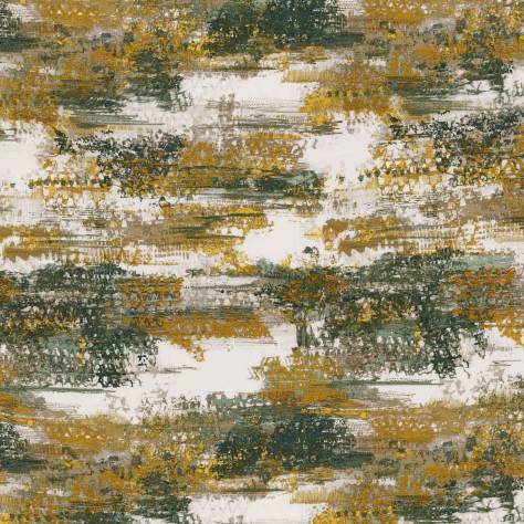 Casamance  Ritournelle Fabrics Abstraction Fabric - Olive - 48430368