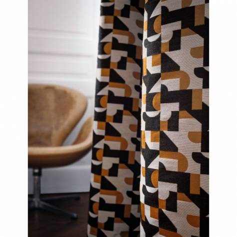 Casamance  Triode 2 Fabrics Derivee Fabric - Gris Cendre - 48470156 - Image 2