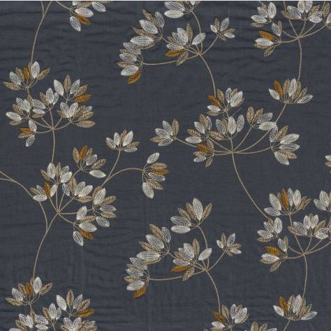 Casamance  Ukiyo Fabrics Nandina Fabric - Orage - 48210242